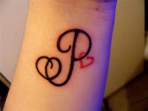 40 Letter P Tattoo Designs, Ideas and Templates